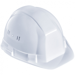 Casque de protection blanc