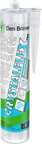 Silicone colle Crystalflex translucide