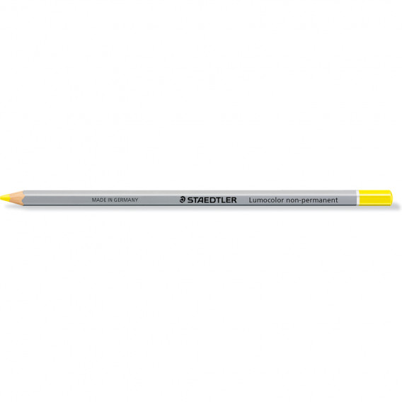 Crayon bois octogonaux non permanent jaune