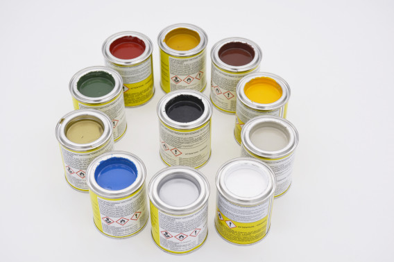 Peinture pour gravure jaune moutarde 105ml