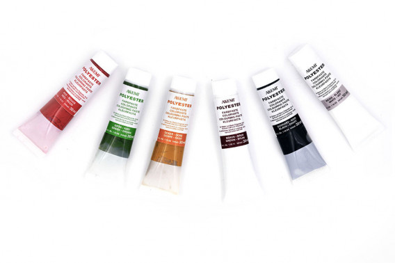 7 colorants en tube 30ml