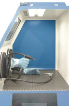 Cabine de sablage avec cyclone HC700